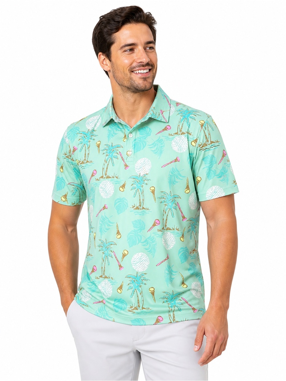Chubbies The Island Hopper Performance Golf Polo – Sz XXL
